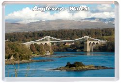 Anglesey - Wales - Jumbo Fridge Magnet 21W4