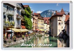 Annecy - France - Jumbo Fridge Magnet 21F5
