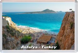 Antalya - Turkey - Jumbo Fridge Magnet 21T6