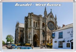 Arundel - West Sussex - Jumbo Fridge Magnet 21M4