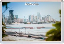 Bahrain - Jumbo Fridge Magnet 21B2