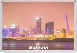 Bahrain - Jumbo Fridge Magnet 21B3