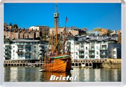Bristol - Jumbo Fridge Magnet 21M9