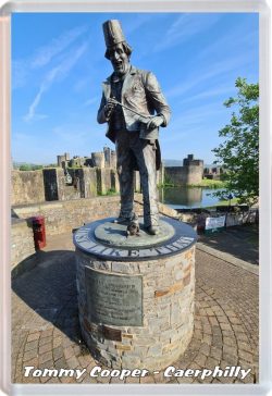 Caerphilly - Wales - Jumbo Fridge Magnet 21W2
