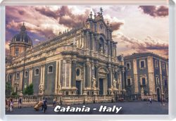 Catania - Sicily - Italy - Jumbo Fridge Magnet 21T3