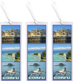 3 x Corfu - Greece - Bookmark