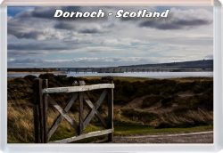 Dornoch - Scotland - Jumbo Fridge Magnet 21S1