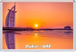 Dubai - UAE - Jumbo Fridge Magnet 21D21
