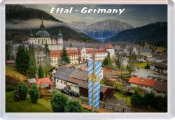 Ettal - Germany - Jumbo Fridge Magnet/Magnets 21G11