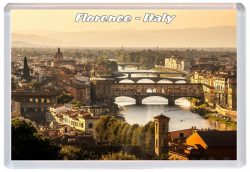 Florence - Italy - Jumbo Fridge Magnet 21T7