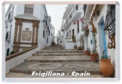 Frigiliana - Spain - Jumbo Fridge Magnet 21S4