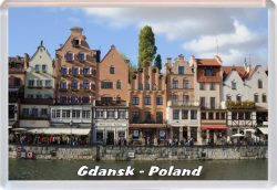 Gdansk - Poland - Jumbo Fridge Magnet Souvenir Gift Present 21P11