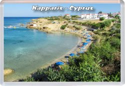Kapparis - Cyprus - Jumbo Fridge Magnet 21C2