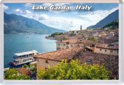 Lake Garda - Italy - Jumbo Fridge Magnet 21T11