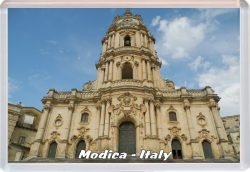 Modica - Sicily - Italy - Jumbo Fridge Magnet 21T1