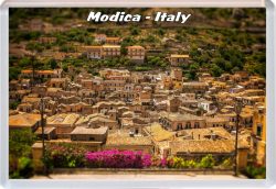 Modica - Sicily - Italy - Jumbo Fridge Magnet 21T22
