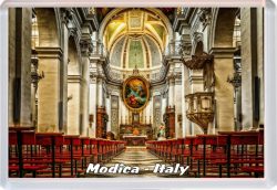 Modica - Sicily - Italy - Jumbo Fridge Magnet 21T2