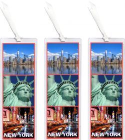 3 x New York - USA - Bookmark