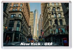 New York - USA - Jumbo Fridge Magnet 21US22