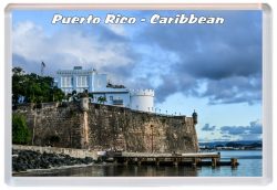 Puerto Rico - Caribbean - Jumbo Fridge Magnet 21PR2