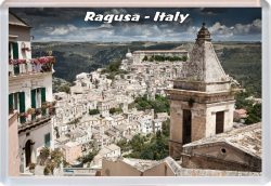 Ragusa - Sicily - Italy - Jumbo Fridge Magnet 21T2