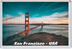 San Francisco - California - USA - Jumbo Fridge Magnet 21US9