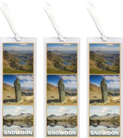 3 x Snowdon - Wales - Bookmark