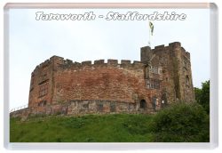 Tamworth Castle - Staffordshire - Jumbo Fridge Magnet 21M1