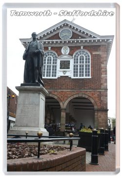 Tamworth - Staffordshire - Jumbo Fridge Magnet 21M2