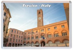 Treviso - Italy - Jumbo Fridge Magnet 21T1