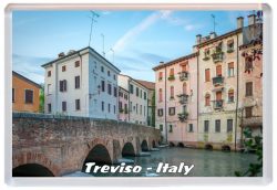 Treviso - Italy - Jumbo Fridge Magnet 21T2