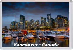 Vancouver - Canada - Jumbo Fridge Magnet 21C9