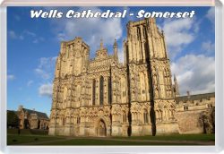 Wells Cathedral - Somerset - Jumbo Fridge Magnet 21M5