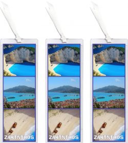 3 x Zakynthos/Zante - Greece - Bookmark