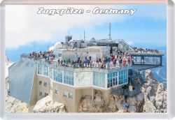 Zugspitze - Germany - Jumbo Fridge Magnet/Magnets 21G1