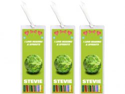 3 x I Love Reading & Sprout/Sprouts - Personalised Bookmark