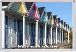 Weymouth - Dorset - Jumbo Fridge Magnet 22M7