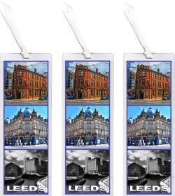 3 x Leeds - Yorkshire - Bookmark