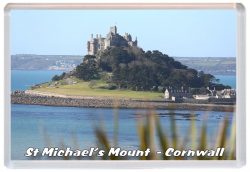St Michael's Mount - Cornwall - Jumbo Fridge Magnet 22C4