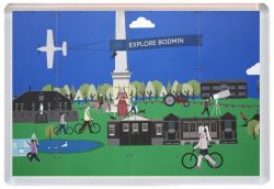 Bodmin - Cornwall - Jumbo Fridge Magnet 22C2