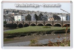 Wadebridge - Cornwall - Jumbo Fridge Magnet 22C1