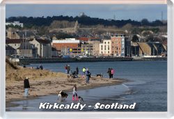 Kirkcaldy - Scotland - Jumbo Fridge Magnet 21S2