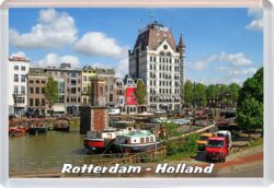Rotterdam - Holland - Jumbo Fridge Magnet 22A7