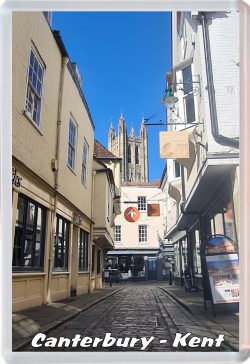 Canterbury - Kent - Jumbo Fridge Magnet Souvenir Gift Present 22E4