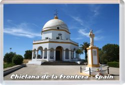Chiclana de la Frontera - Spain - Jumbo Fridge Magnet 22S1