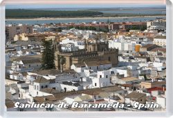 Sanlucar de Barrameda - Spain - Jumbo Fridge Magnet 22S1