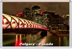 Calgary - Canada - Jumbo Fridge Magnet 22C3