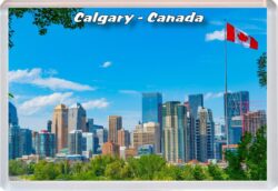 Calgary - Canada - Jumbo Fridge Magnet 22C6