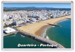 Quarteira - Portugal - Jumbo Fridge Magnet 22P1