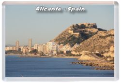 Alicante - Spain - Jumbo Fridge Magnet 22E8